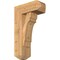 Ekena Millwork Olympic Craftsman Smooth Bracket w/ Offset Brace, Western Red Cedar, 7 1/2"W x 18"D x 30"H BKT0806X18X30OLY04SWR - alternate 1